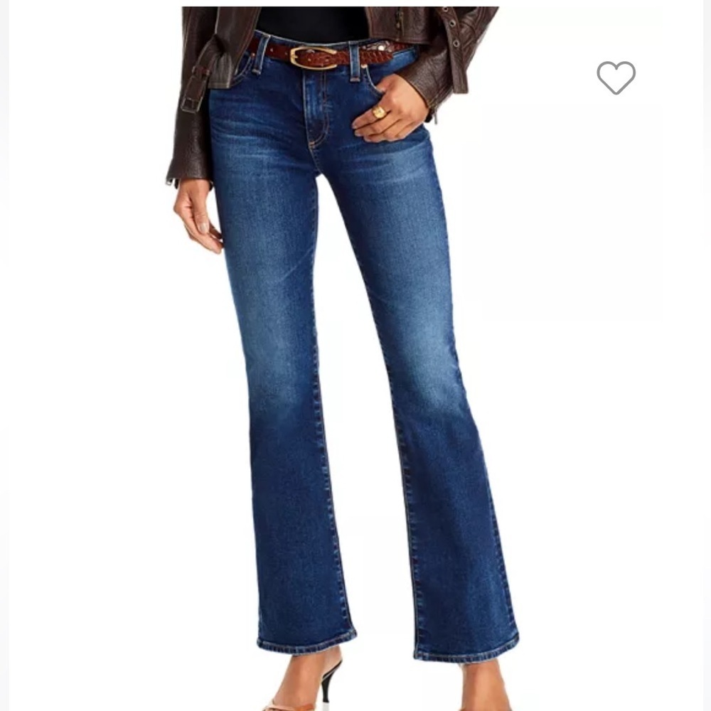 AG Adriano Goldschmied The Angel Boot Cut Low Rise Jeans